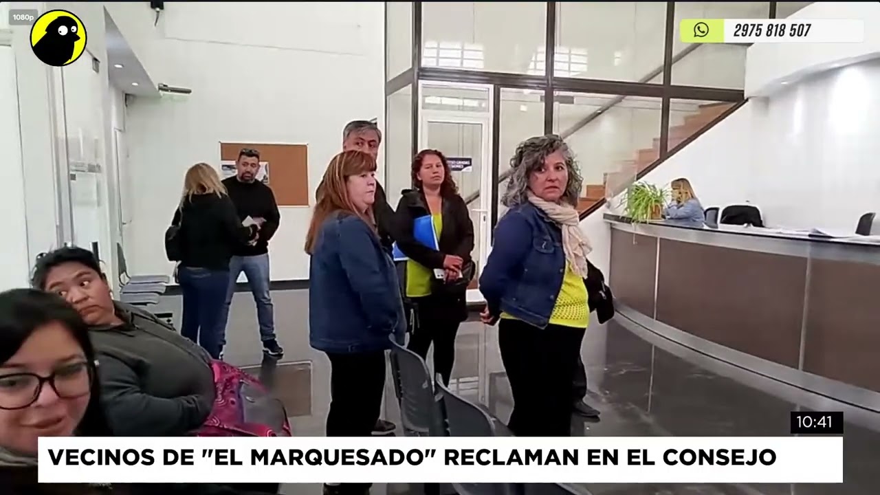 VECINOS DEL MARQUESADO RECLAMAN EN EL CONCEJO DELIBERANTE