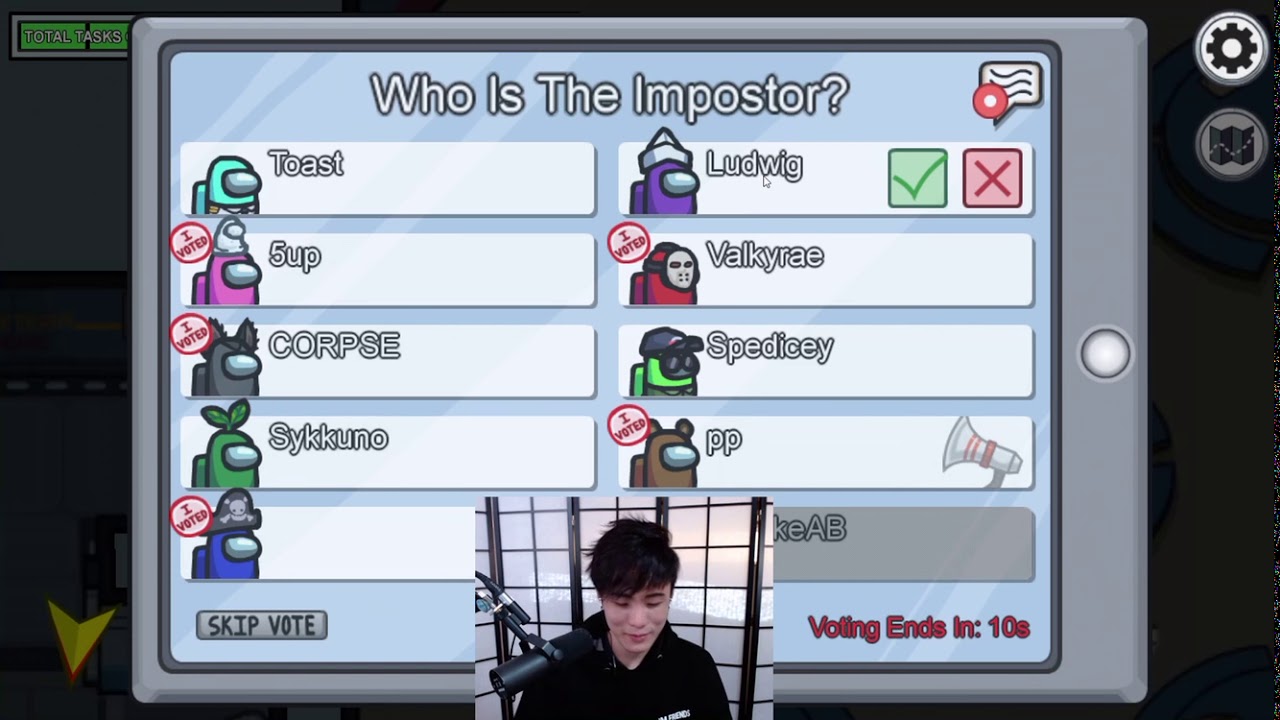 Sykkuno tries to fool everyone by voting himself