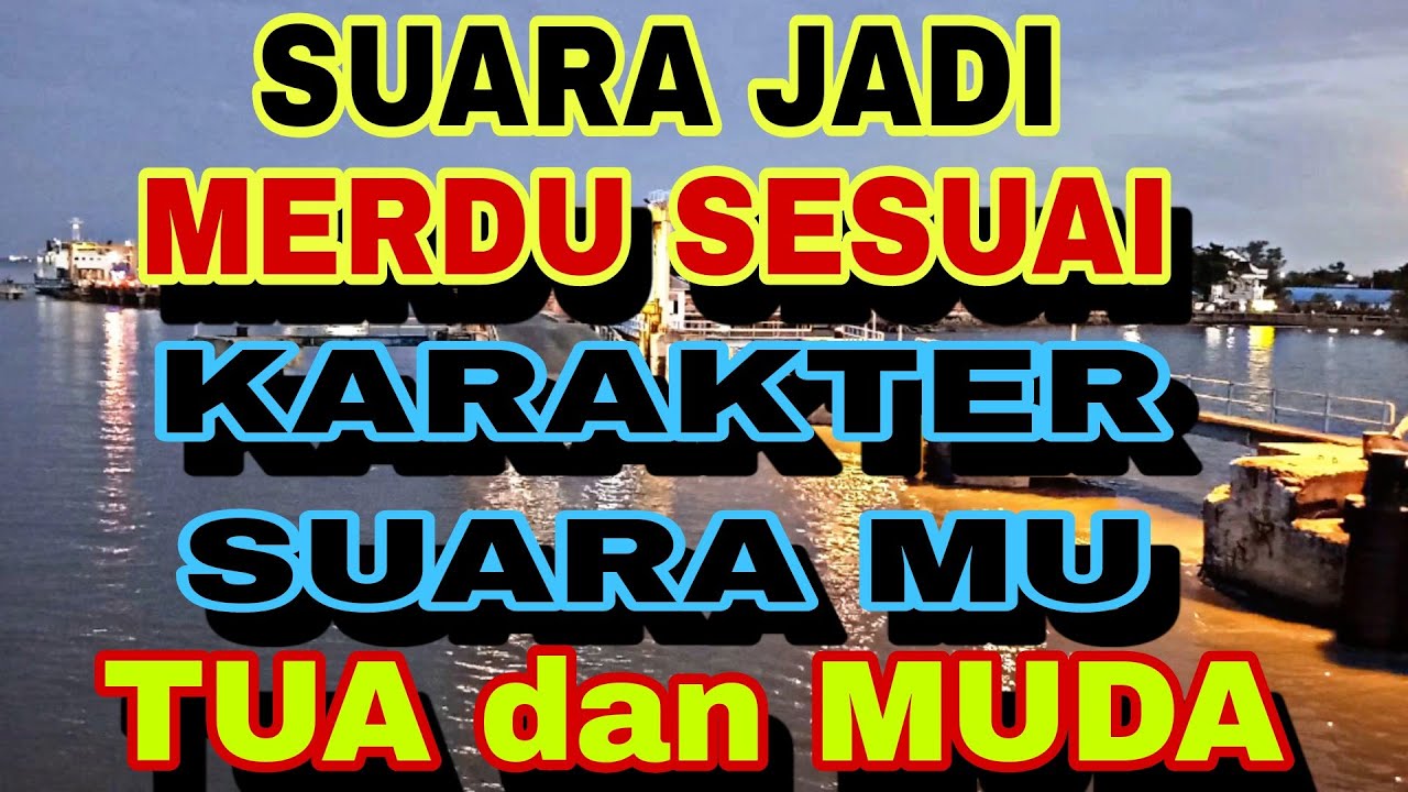 TERBUKTI || cara agar suara merdu saat adzan,nyanyi dan mengaji,(anak muda dan tua bisa adzan merdu)