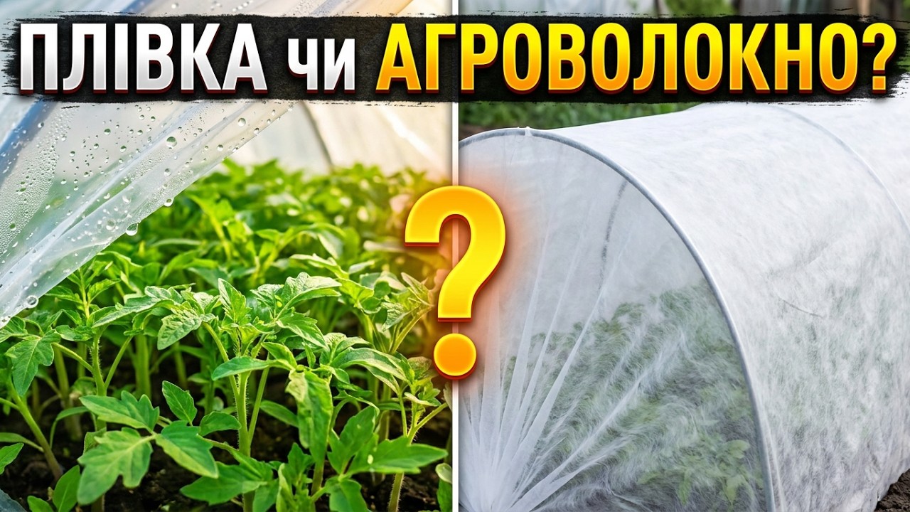 Що краще для парника – плівка чи агроволокно? В якому парнику краща розсада?