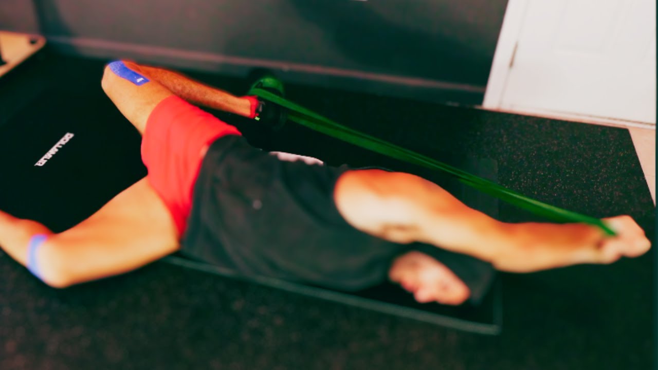 Band Quad Hip Flexor Stretch to Ease Knee & Back Pain