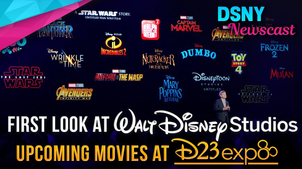 Everything In Disney's Movie Slate From 2017-2019 at D23 Expo - Disney News - 7/15/17