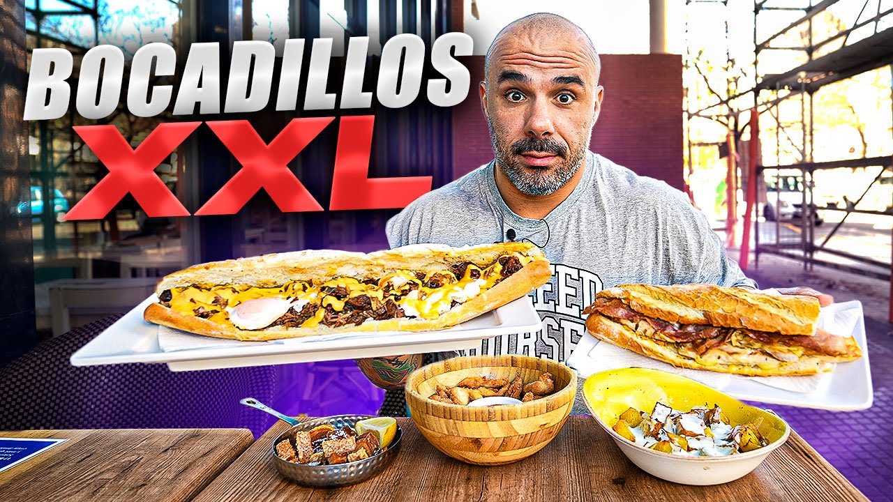 PROBANDO un ALMUERZO GIGANTE en pleno VALENCIA