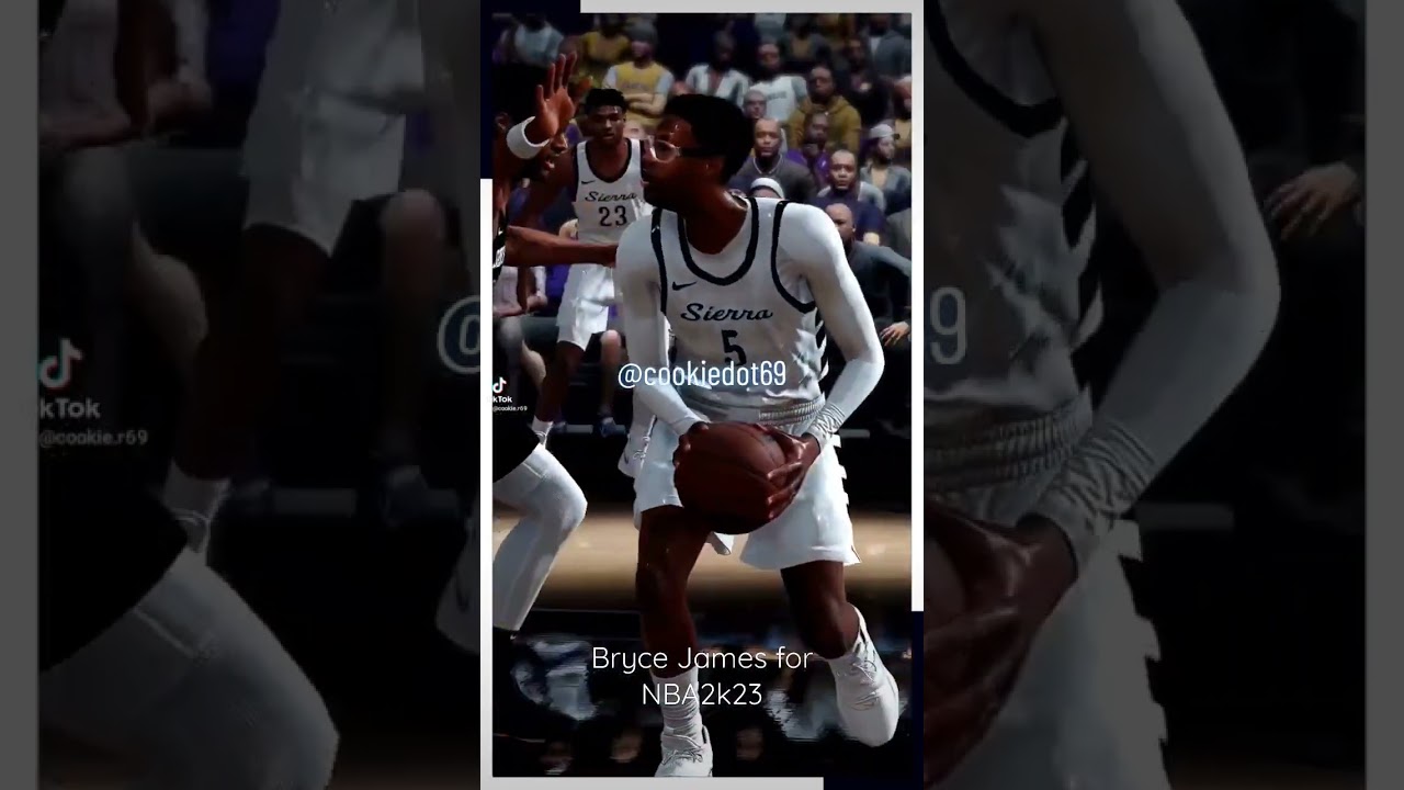 Bryce James for NBA2K23  