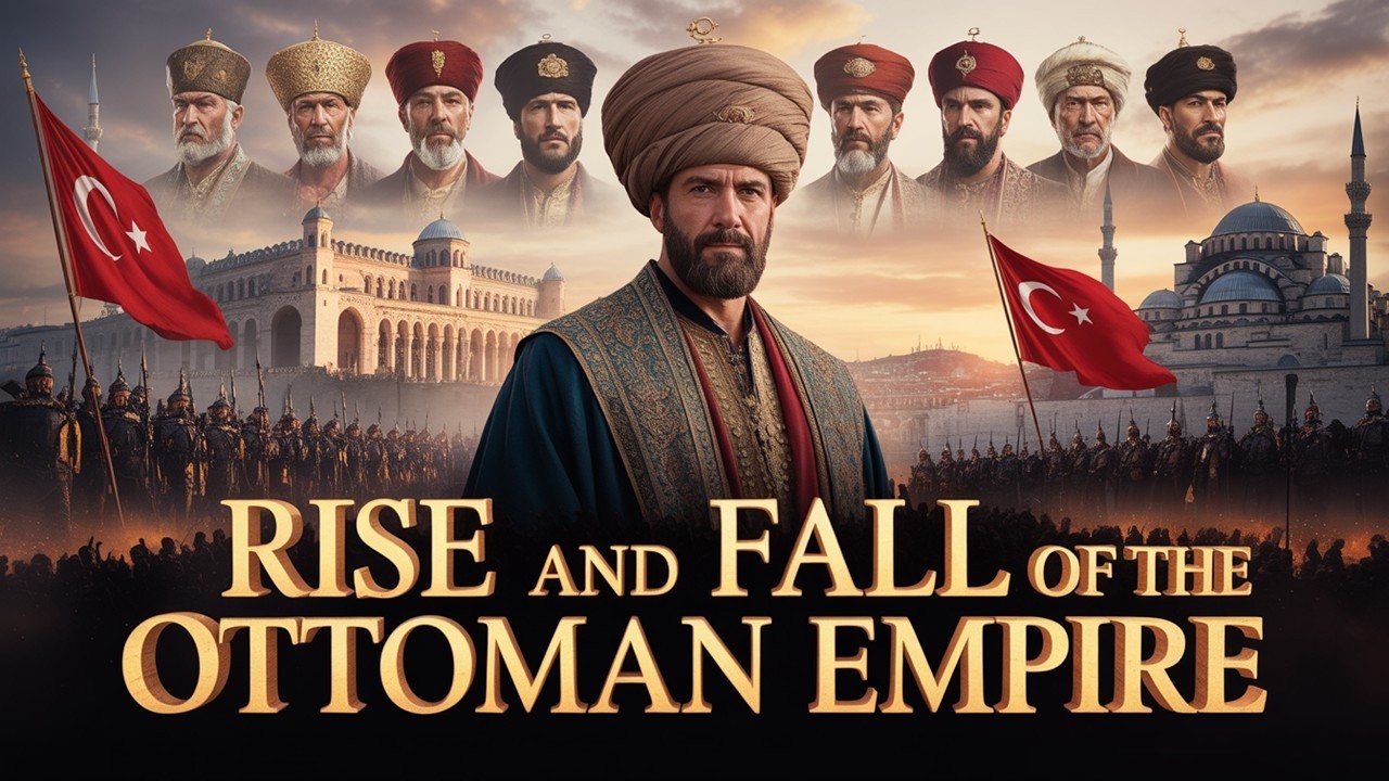 Rise and Fall of the Ottoman Empire | The Story of 36 Powerful Sultans