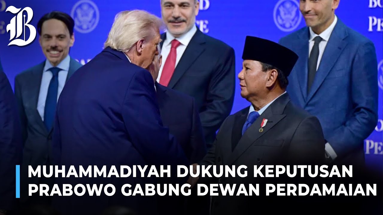 PP Muhammadiyah Mendukung Langkah Indonesia Gabung Dewan Perdamaian Bentukan Trump