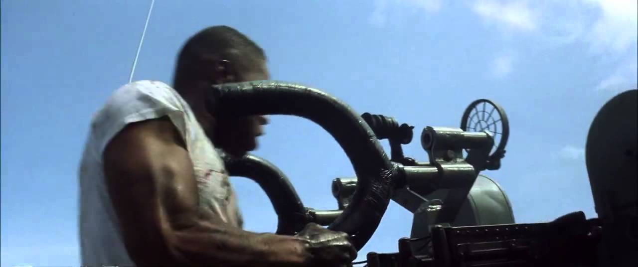 Pearl Harbour  Cuba Gooding Jr  Takes up AA Gun