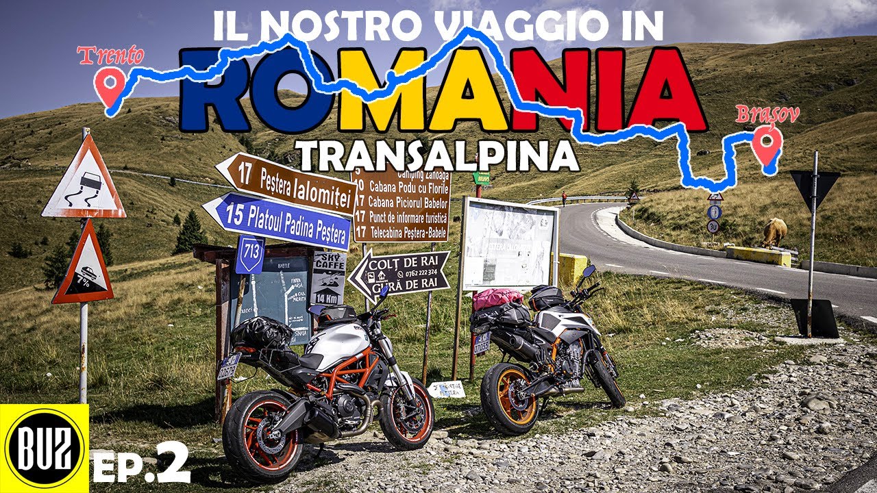 LA STRADA PIU' BELLA DEL MONDO, secondo me 💣 [ROMANIA IN MOTO ep.2]