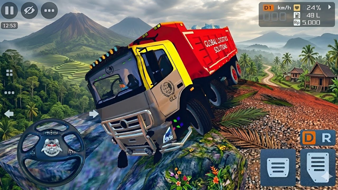 BharatBenz 12 Wheeler vs. DEEP MUD! 😱 Extreme Off-Road Challenge | BUSSID 2026