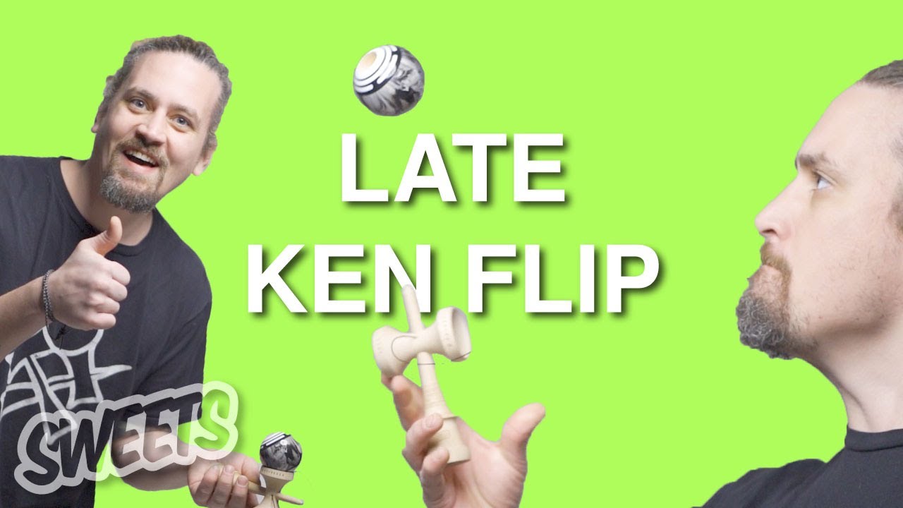 How to LATE KEN FLIP - Kendama Trick Tutorial - Sweets Kendamas