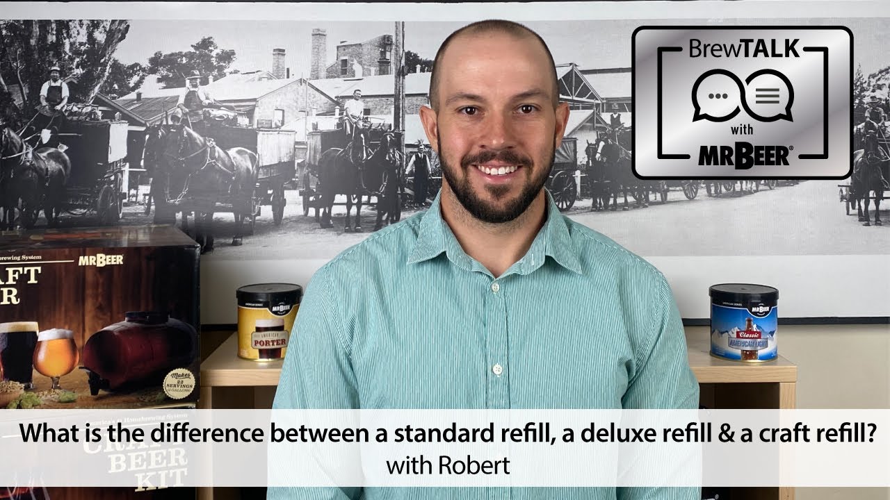 What is the difference between a standard refill, a deluxe refill, and a craft refill?