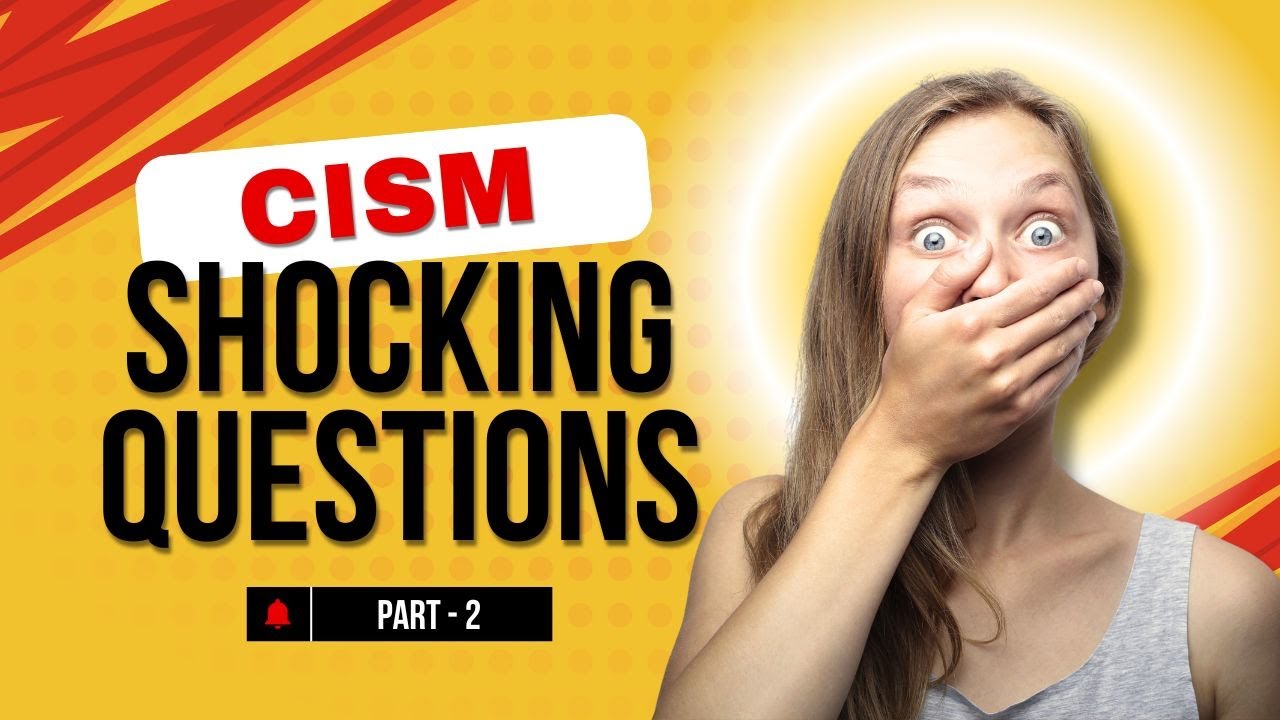 🚨 CISM Prep FAIL 😱 Are YOU Making These 3 BIG Mistakes! 🤦‍♂️ (Part 2)