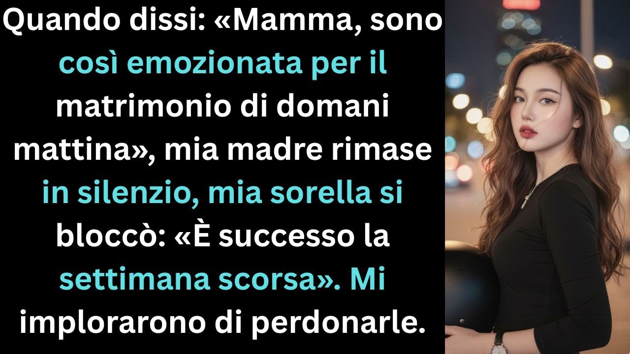 Ero felice per il matrimonio di mia sorella, ma mi escluse: feci l’impensabile.