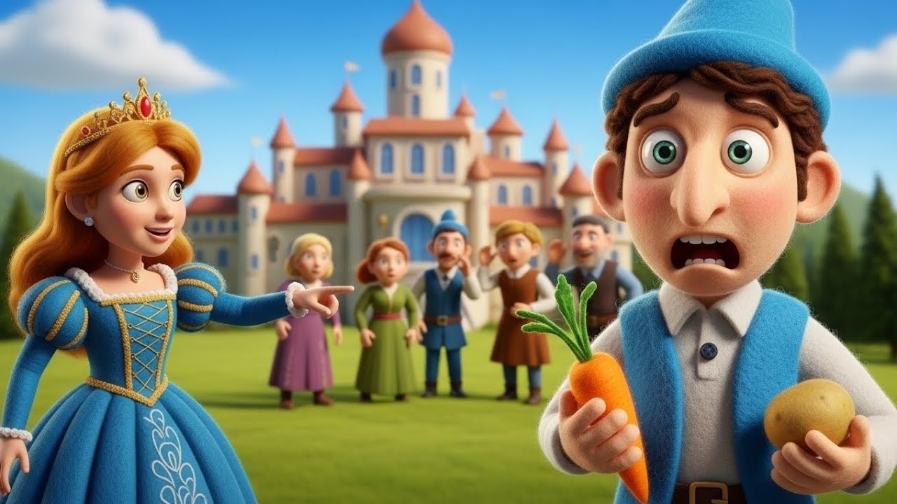 The Vegetable Thief and Princess Reema: A Magical Transformation