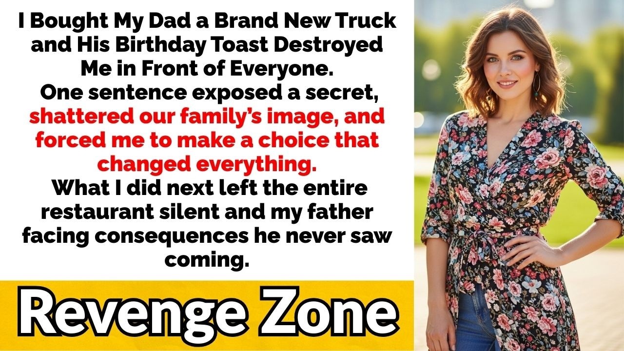I Gave My Dad a Brand-New Truck for His 62nd Birthday, and His Toast Left Me Stunned.
