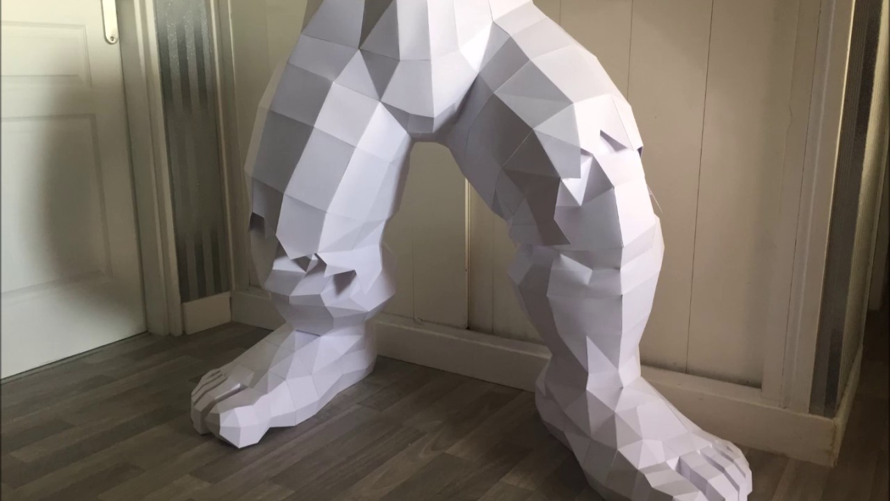 Hulk Papercraft Life Size Part 1