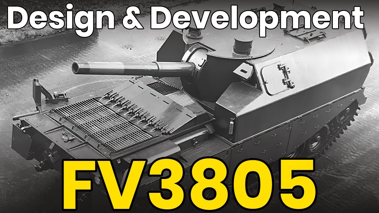 FV 3805 — Проектирование и разработка танка — Редкая конверсия Centurion