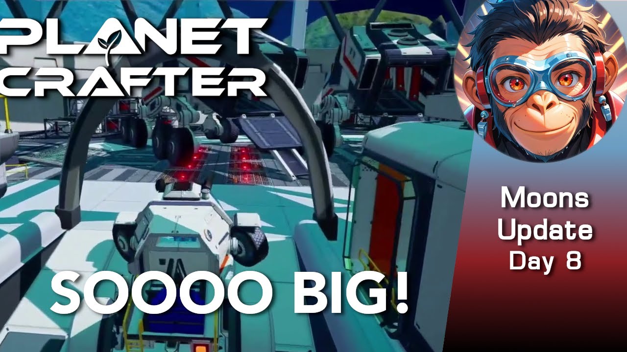 Planet Crafter Moons Update Playthru #8: The Base That Keeps On Giving!
