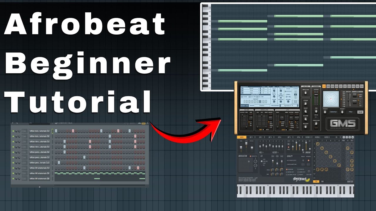 Как создать афробит в Fl Studio с помощью стандартного плагина. БЕСПЛАТНЫЙ КУРС