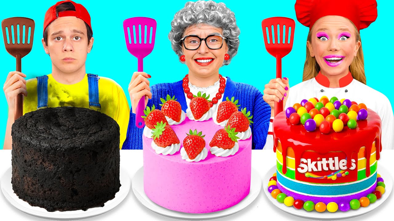 Ich vs Oma: Koch-Challenge | Coole Streiche und Tricks von BaRaFun Challenge