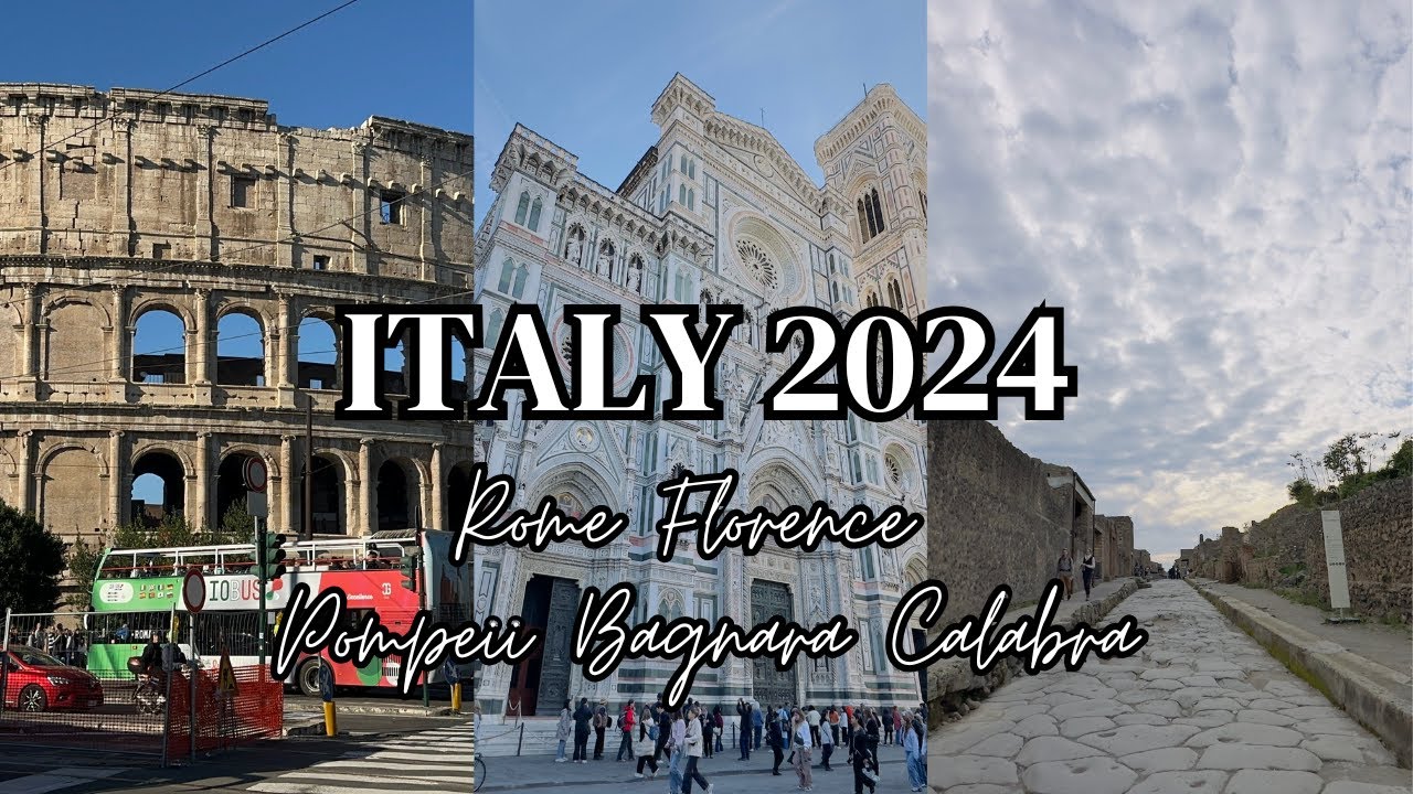 🇮🇹 Italy 24: Rome, Florence, Pompeii, Paravati & Bagnara Calabra 🇮🇹