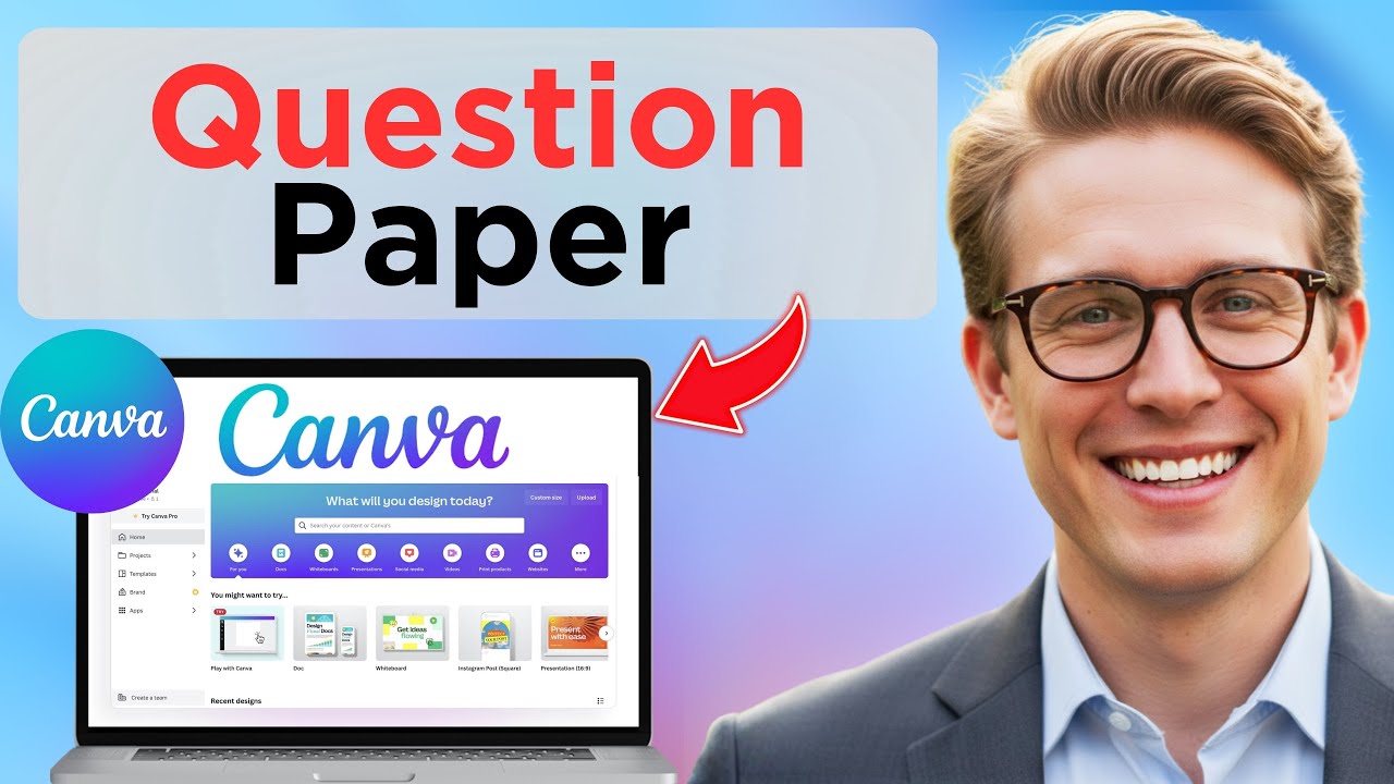 Как создать экзаменационный бланк за 2 минуты с помощью Canva AI: быстрый и простой метод (обновл...