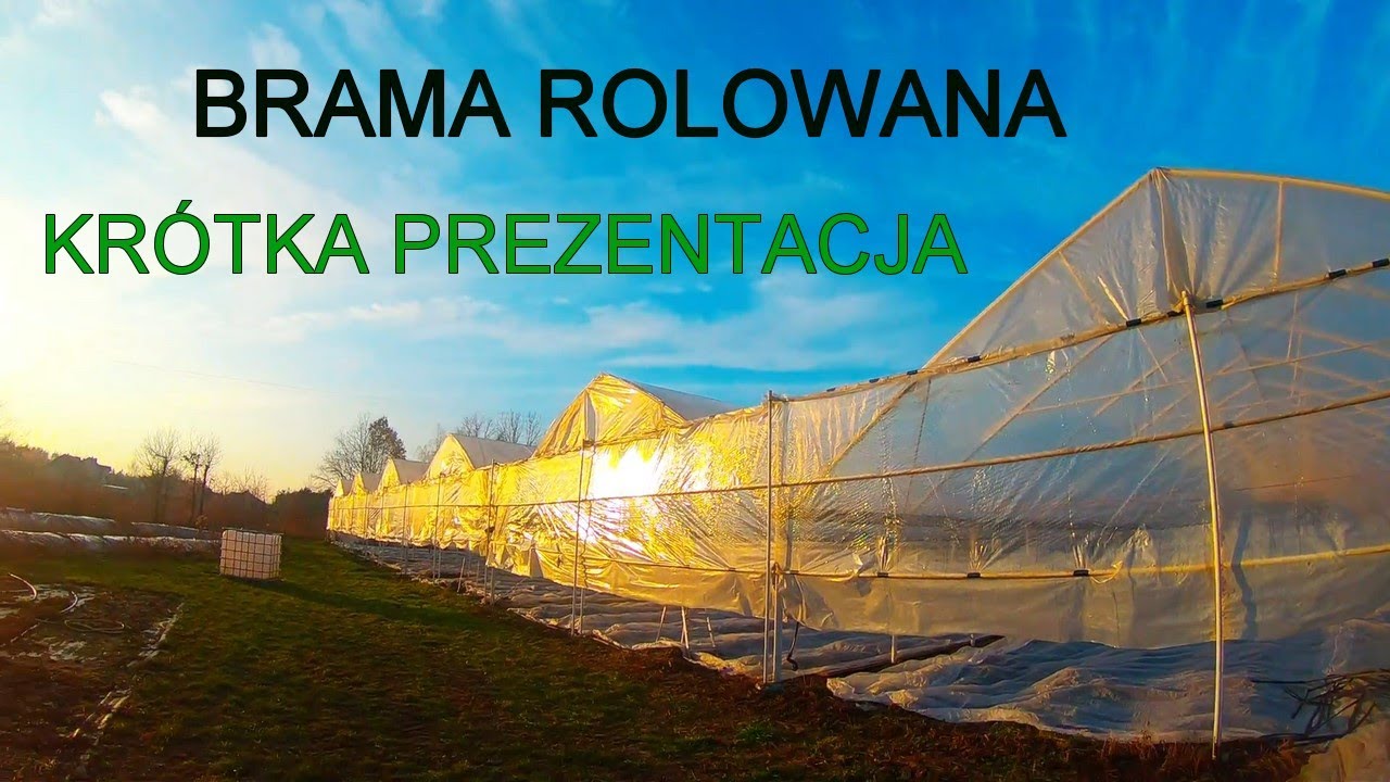 Brama rolowana do tunelu. Kr&oacute;tka prezentacja. S2E11