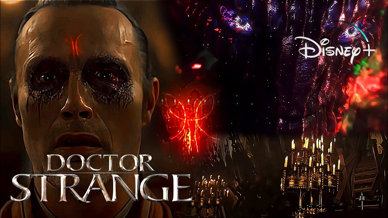 Doctor Strange | Kaecilius Takes Power From Dormammu Scene | Disney+ [2016]