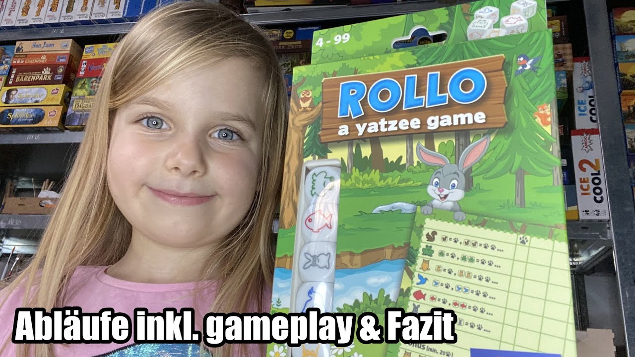 Rollo Yatzee (Huch!) - ein Spiel für jedes Kind und jede Familie - ab 4 Jahre