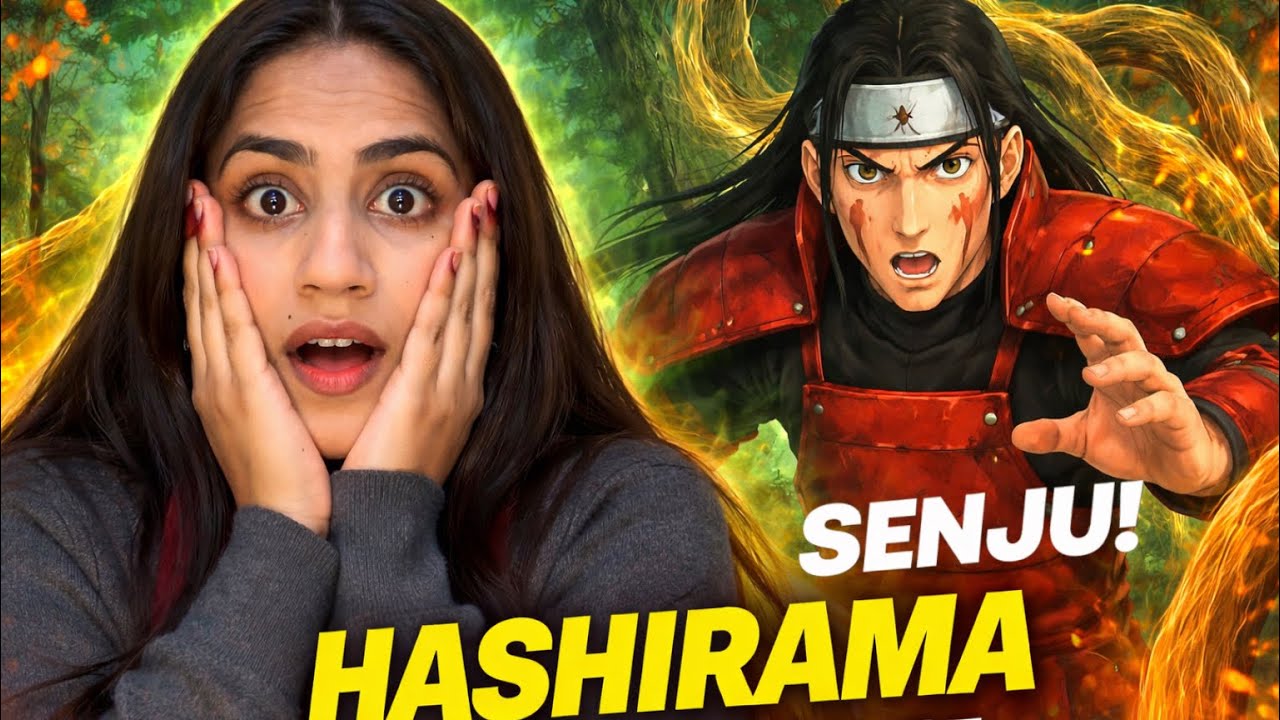 First Time Reaction on Hashirama Senju 😱🔥 | Wood Style Power!!