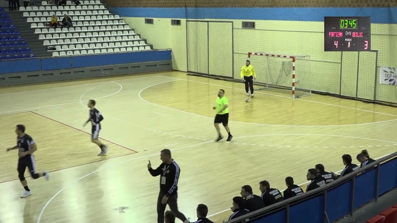 RUKOMET: Partizan - Obilić 36:25 / 19. kolo Super rukometne lige Srbije (26.03.2025.)