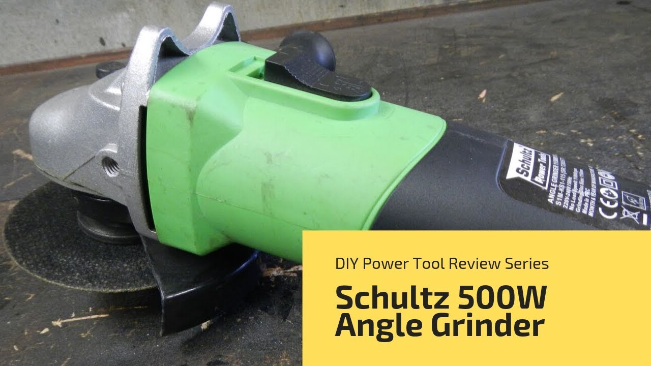 Schultz 500W Angle Grinder Review.