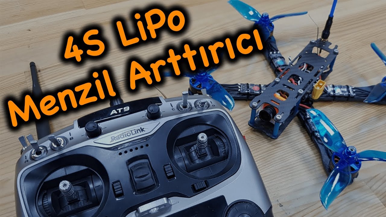 4S Motor ve ESC Geldi! Tam Bir Yarış Drone'nuna Dönüştürdüm.