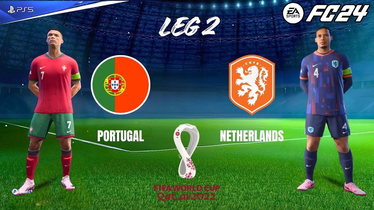 THE GREATEST COMEBACK! Portugal vs Netherlands 4-2 | Ronaldo & Bruno SEND PORTUGAL THROUGH! #fc24