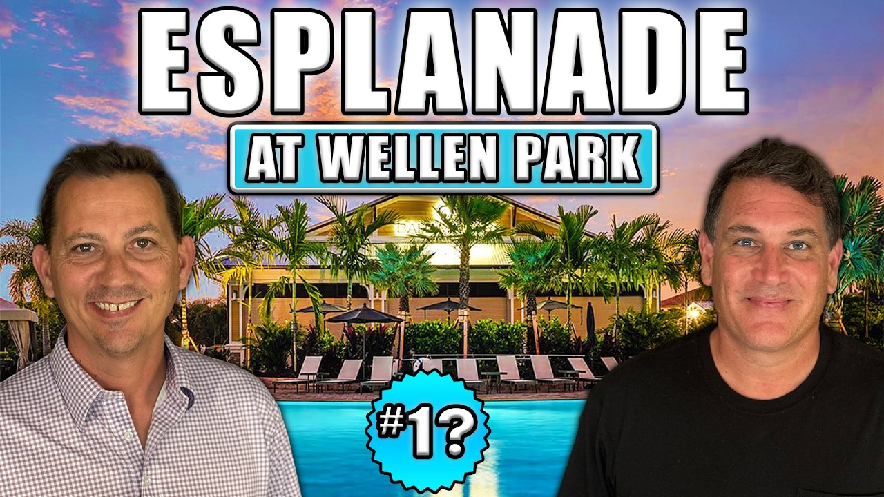 Лучший жилой комплекс Esplanade во Флориде? Дома в Wellen Park, гольф, пляжи и стиль жизни
