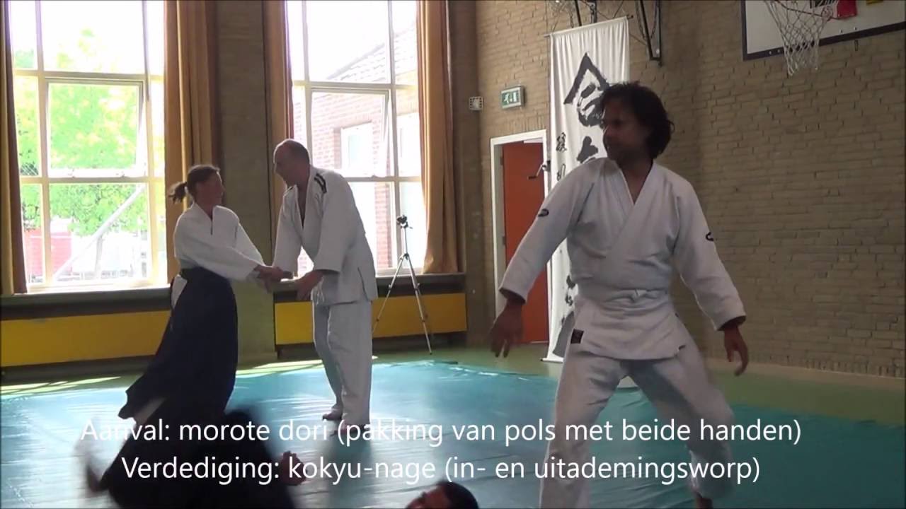Aikido Shodan examen (1e dan aikikai) Jeroen Manuhutu