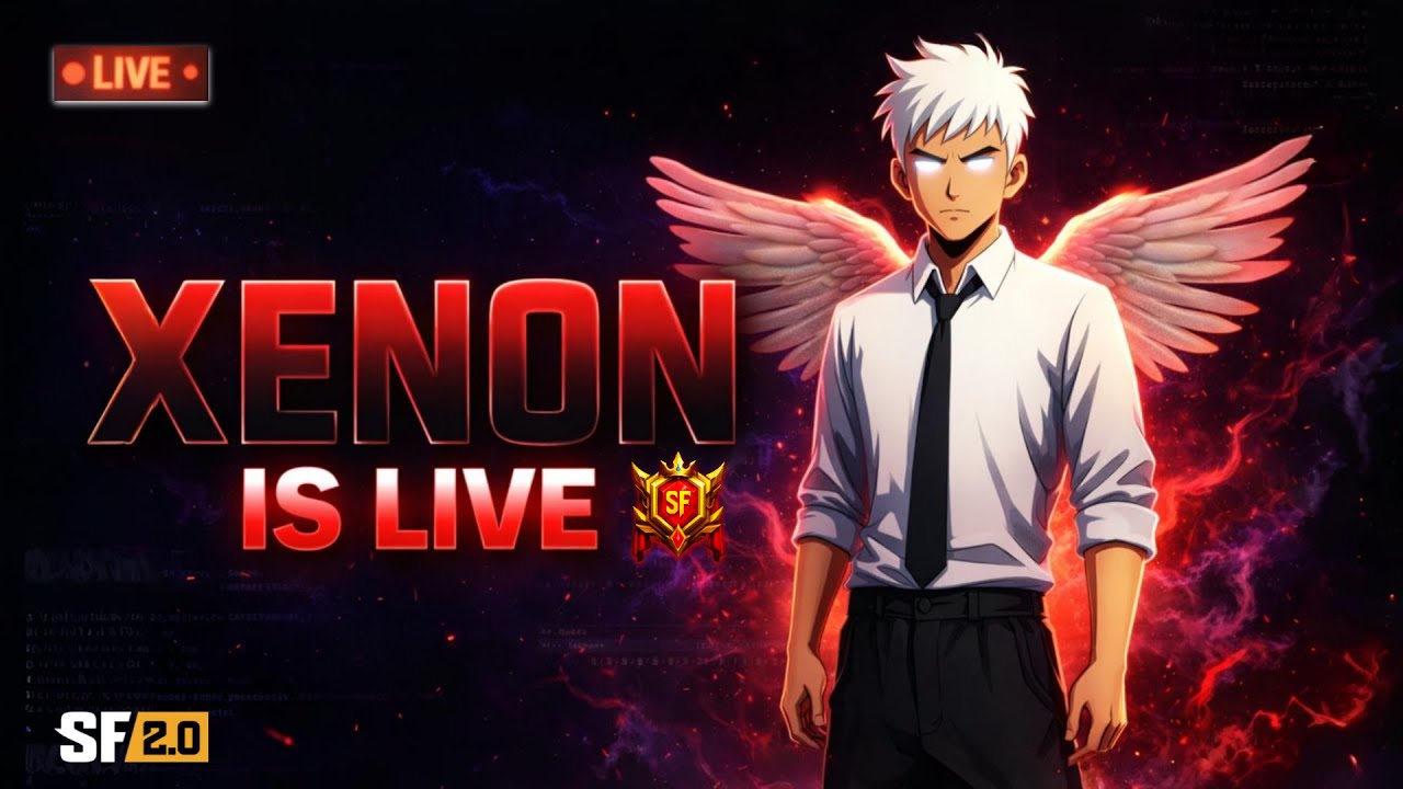 XENON IS LIVE ❤️‍🔥| Scarfall 2.0 LIVE 🔴 | Nonstop Action & Clutch Moments 🔥