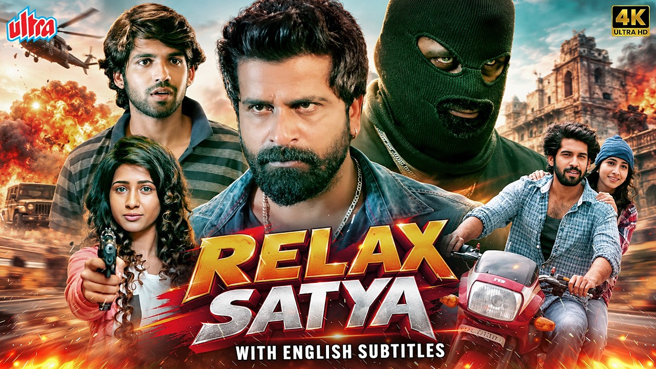 Relax Sathya (2026) | South New Movie Hindi Dubbed | South Action Blockbuster | English Subtitles