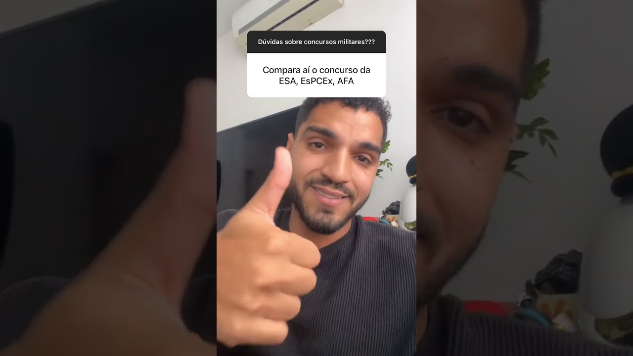 Comparando concursos militares: ESA, EsPCEx e AFA! #militar #esa #afa #espcex #exercitobrasileiro