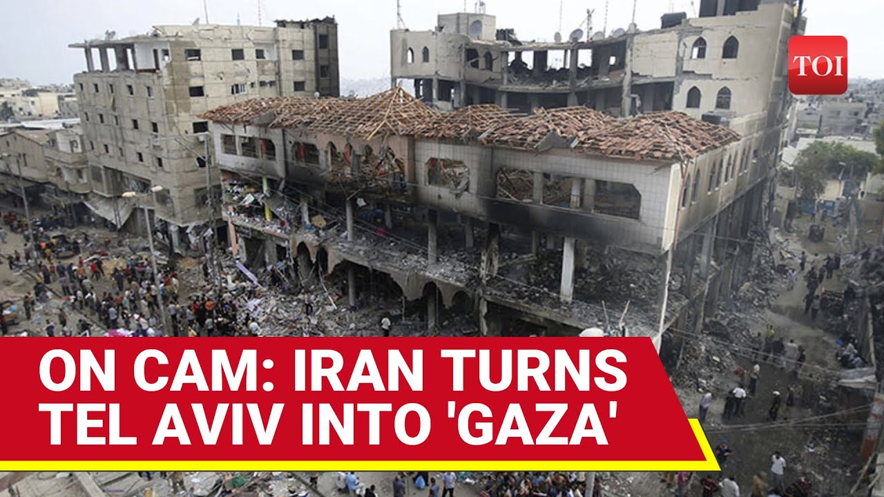 Drone Footage: Iran's NEW Ballistic Fury DEMOLISHES Tel Aviv, Central Israel; High-Rise&nbsp;BOMBED