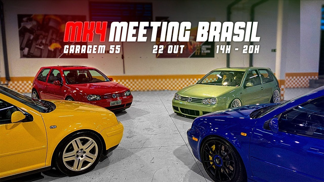 MK4 MEETING BRASIL QUEM É AMANTE  GOLF CONFIRA