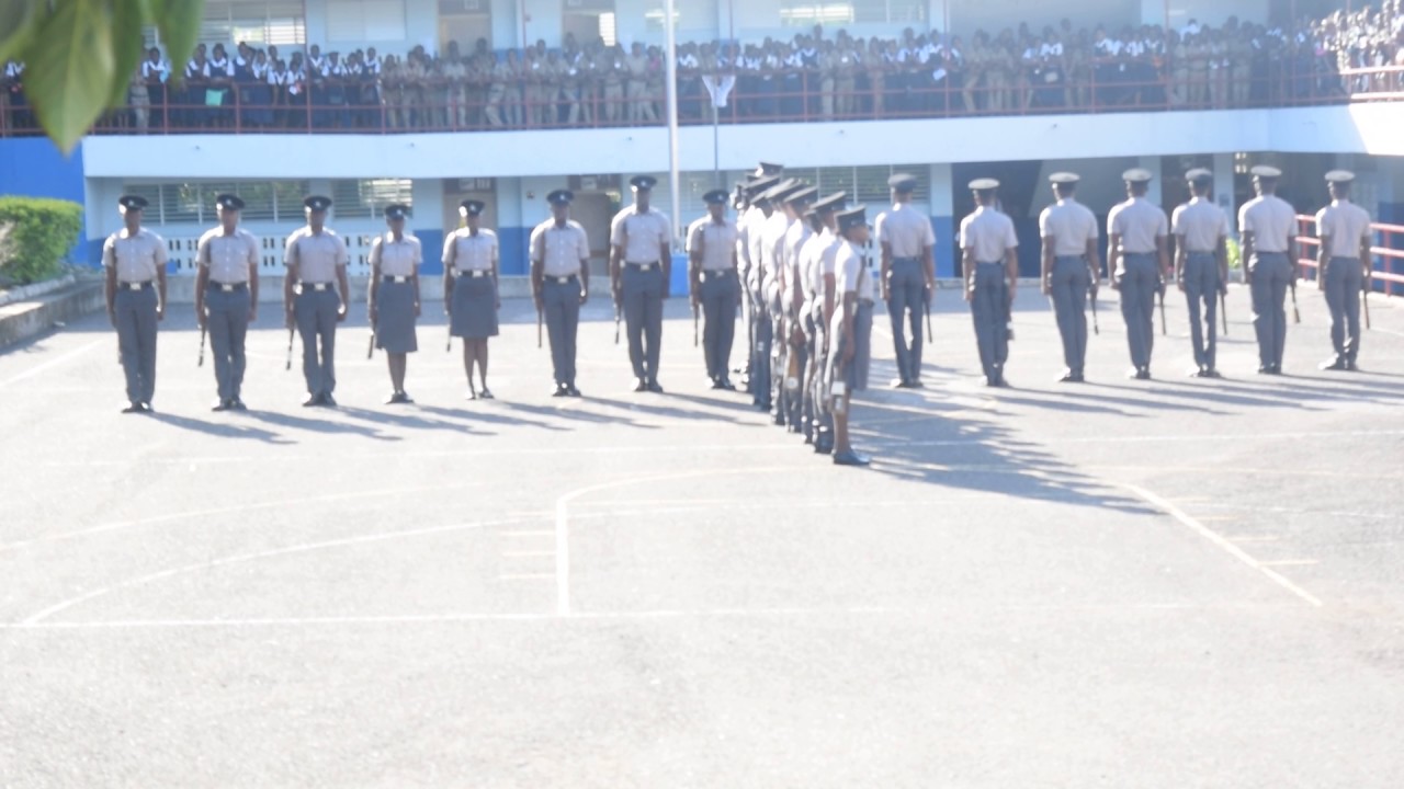 CORRECTIONAL OFFICERS PRECISION DRILL DISPLAY JAMAICA