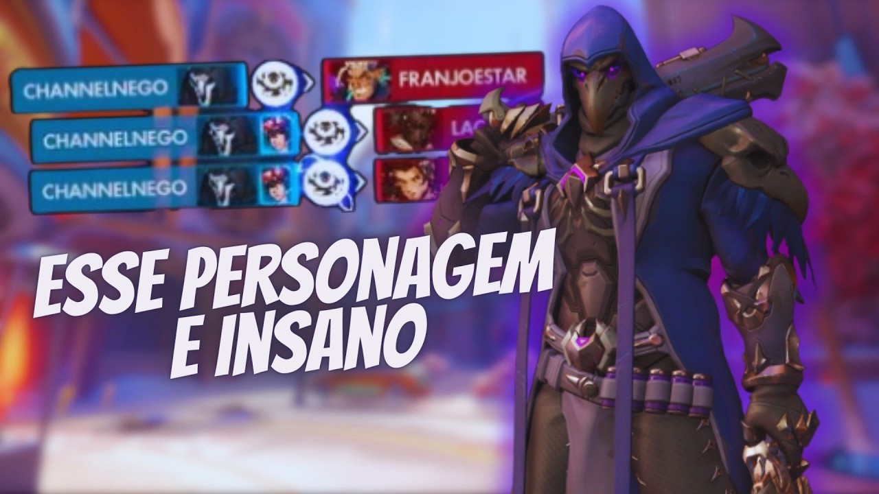 ESSE JOGO MESMO SENDO EXTREMAMENTE CAÓTICO ELE CONSEGUE SER DIVERTIDO! (OVERWATCH)