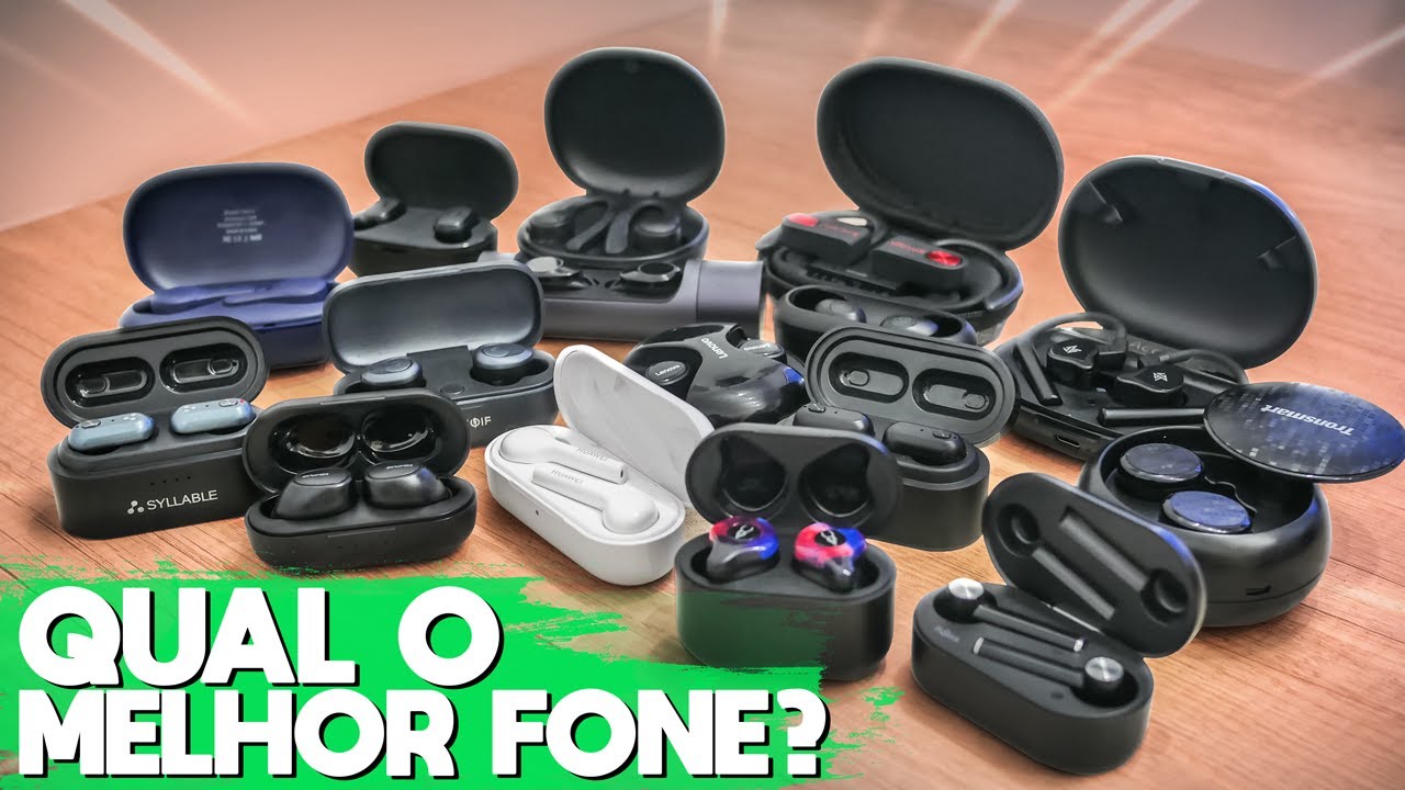 Qual o melhor fone sem fios? | Comparativo com + de 15 Fones sem fios