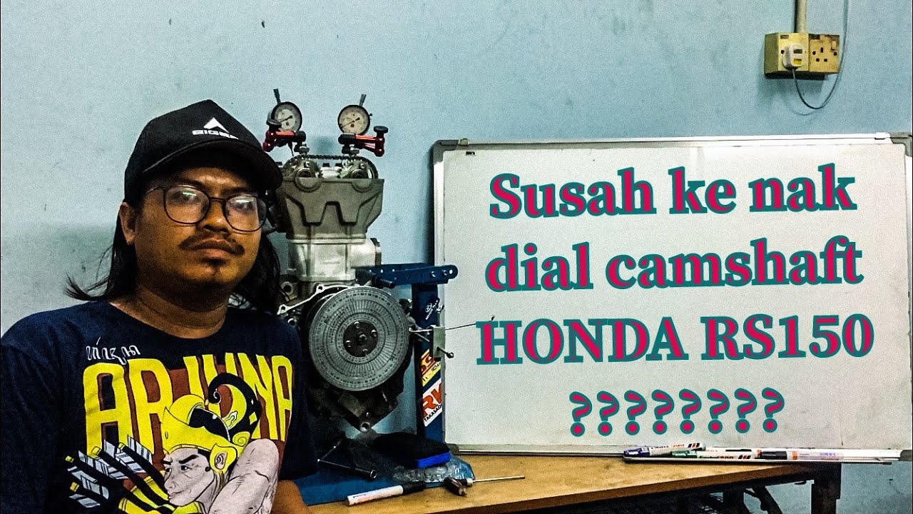 Jom Dial Camshaft HONDA RS150 Part-2