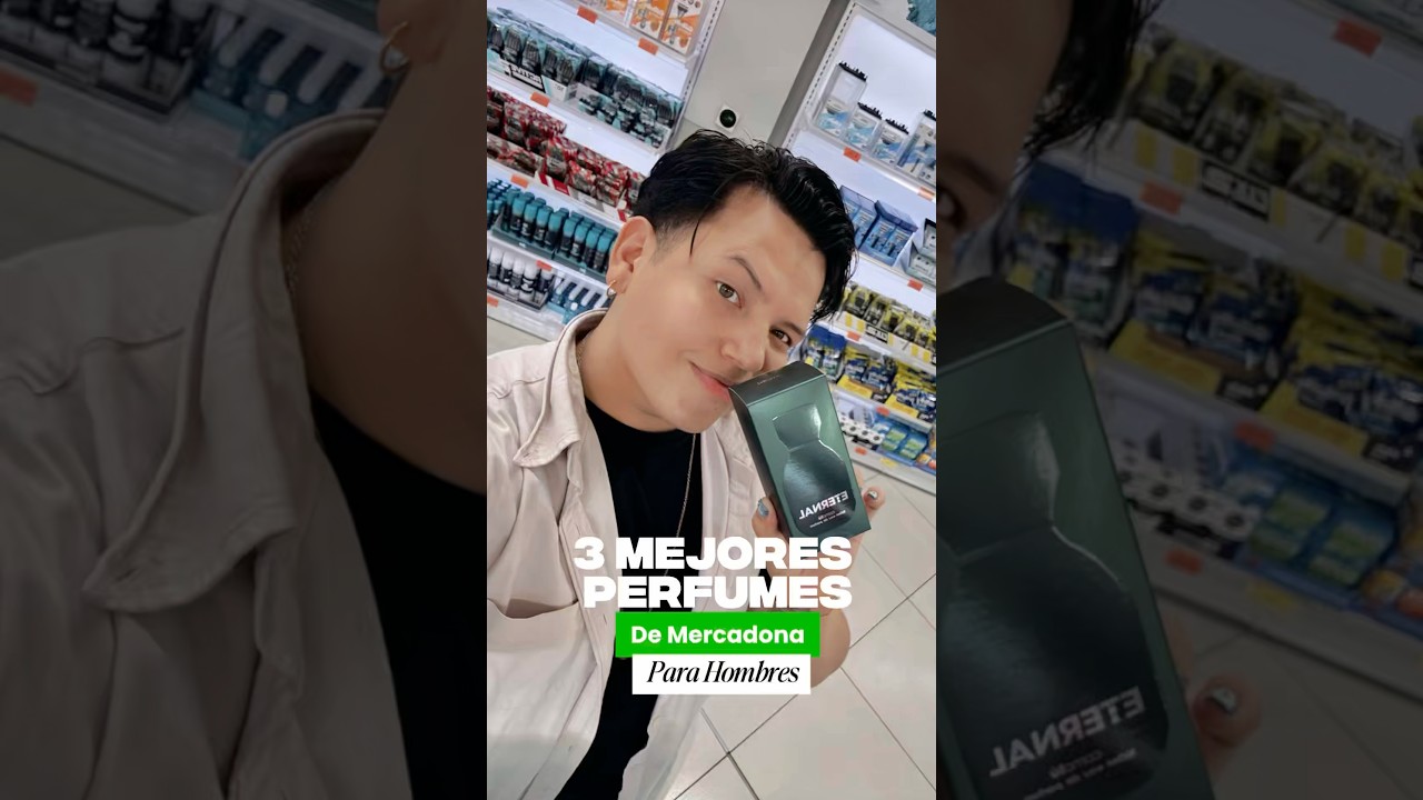 Top 3 mejores perfumes de Mercadona para hombres con equivalencias #mercadona #perfumeshombre #fyp