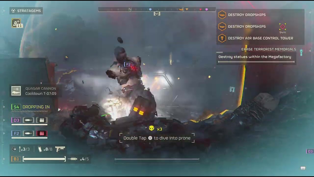 HELLDIVERS 2: A hard fight