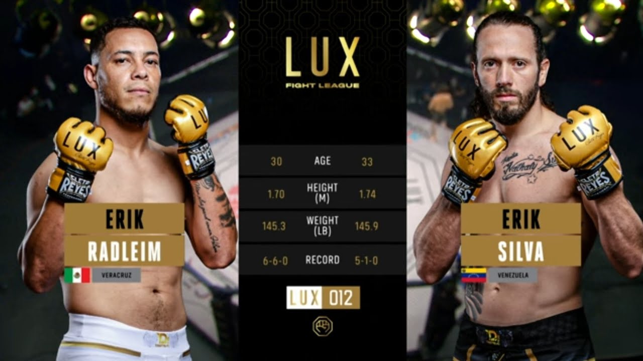 ¡ERICK “KING” SILVA DESATA LA FURIA! 🔥 Peleón vs Erik Radleim en LUX 012