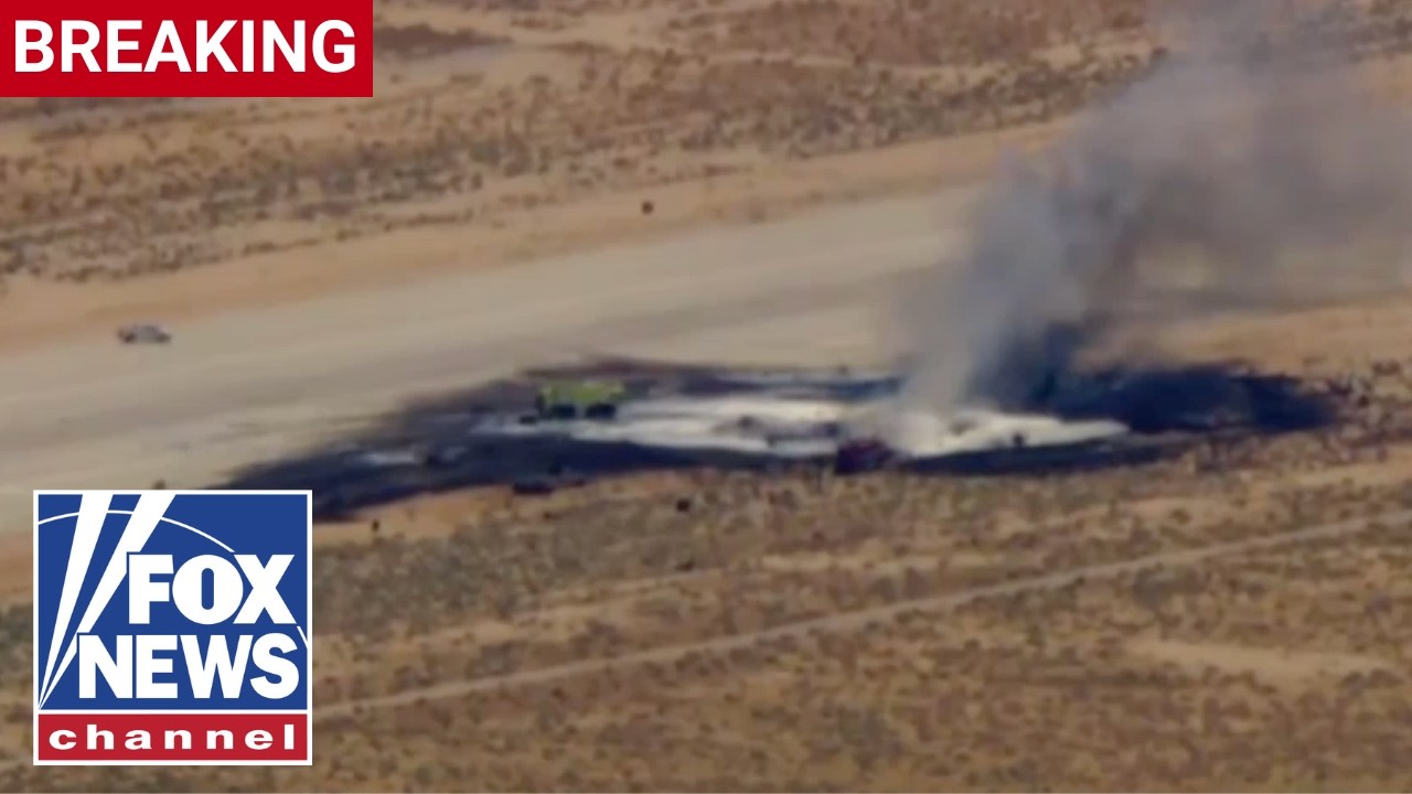 BREAKING: Military aircraft CRASHES in California
