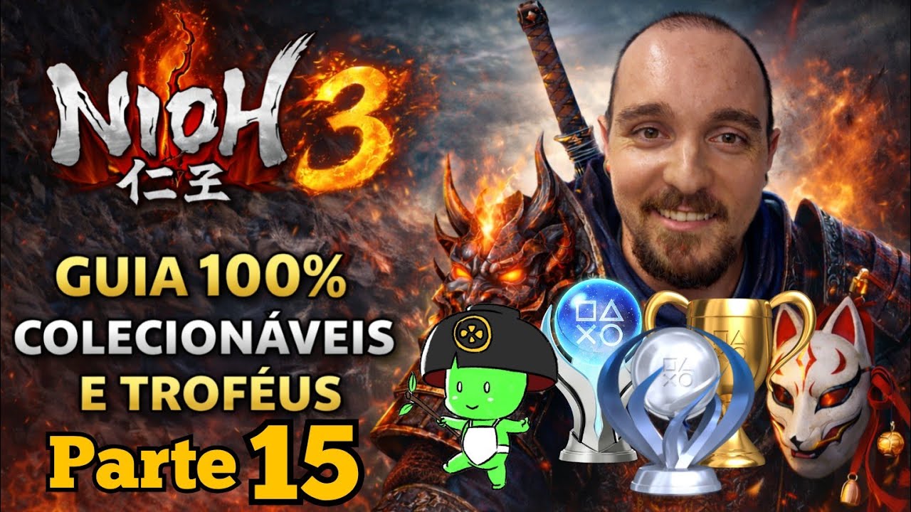 Nioh 3 - Guia 100% colecionáveis e troféus | Parte 15 - Mapa Antiguidade Completo